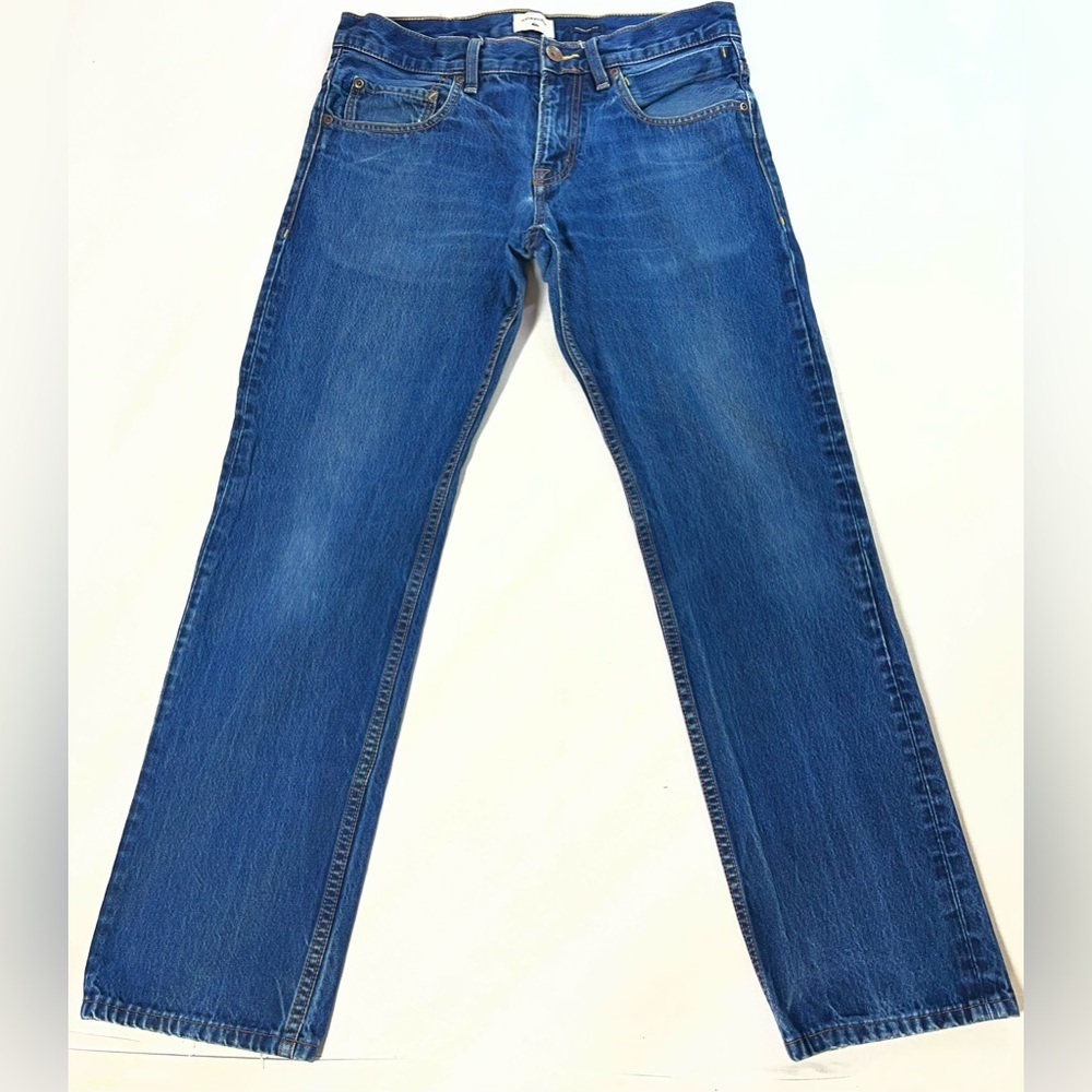 Quiksilver Jeans Mens Size 30x28 Blue Straight Fit Denim Surfing Classiccore D-8